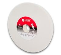 Mola abrasiva piatta Andre 200 mm x 25 mm x 32 mm 99A60K7VE01-35 Bianca "Tipo 1"