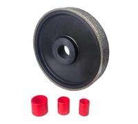 Mola circolare diamantata, Set di mole diamantate elettrodeposte con adattatore for giada 150x25x25,4 mm multi grana(100)