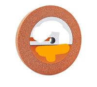 Mola da banco in corindone da 6", foro da 12,7 mm, mola in allumina grana 60/100, for utensili in acciaio HSS e acciaio al carbonio Mola Lucidante(1inch 60 grit)