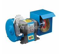 SMERIGLIATRICE COMBINATA DA BANCO FERVI 0510 mola da banco spazzola 350W 150mm