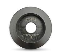 Mola diamantata brasata sotto vuoto da 75 mm, 3", con bordo semicircolare, grana 7/8", diverse misure(1,20mm)