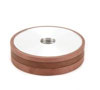 Mola diamantata da 100 mm - Disco piatto legato con resina for fresa in acciaio al carburo di tungsteno - Grana 150# - Foro da 20 mm - 1 pezzo(20mm)