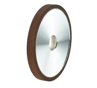 Mola diamantata da 100 mm - Foro da 20 mm, fresa piatta in resina legata for la lavorazione dei metalli(240Grit)