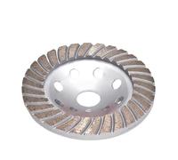 mola diamantata per impieghi gravosi, Disco abrasivo a tazza a fila segmentata con mola diamantata da 125 mm for pietra di mattoni di cemento