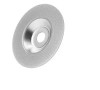 Mola Diamantata Per Rettifica Disco da taglio diamantato da 4 pollici for affilatura di elettrodi al tungsteno, smerigliatrice, lucidatura lapidaria, sega interna 400-1000#(400 grit)