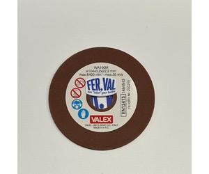 MOLA DISCO RICAMBIO ABRASIVA PER AFFILACATENE SHARP 90 DIAM.104 VALEX 1464543