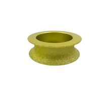 Mola For Smerigliatrice Angolare Diamantata For Brasatura, Mola For Rettifica Semicircolare, Bordatura Rotonda, Vetro, Ceramica, Porcellana, Marmo(1pcs-25mm)