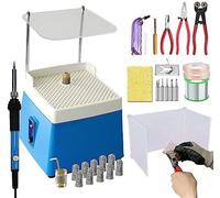 Mola For Vetro, Kit Di Avviamento For Vetrate Artistiche, Set Di Avvio Professionale Con Macchina For Molare Il Vetro, Con Macchina For Molare Elettrica