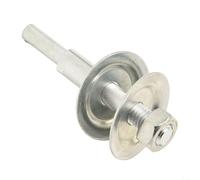 Mola in ceramica da 75 mm con foro da 10 mm per smerigliatrice da banco e trapano elettrico a mano, mola per la rimozione della ruggine per la lavorazione dei metalli, 20 mm (gambo)