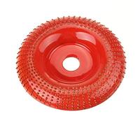 Mola per calcestruzzo, Mola angolare in carburo di tungsteno diamantato for dimensioni multiple multicolori in legno(Red,75mmx16mm)