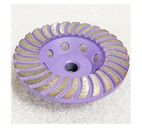 Mola per calcestruzzo, Platorello diamantato for lucidatura a umido con foro da 5 pollici 125 mm M14 for la lavorazione dei metalli in calcestruzzo(16)