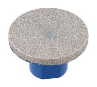 Mola piatta professionale da 50 mm con composizione in metallo e carborundum per pietra e lavori di costruzione (grana 45)