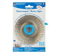 Mola Rotoraspel smerigliatrice angolare per legno, plastica, polistirolo, sculture, gomma, arte e forme Ø 115 mm x 22,2 mm (lama 1,5 mm, grana media)