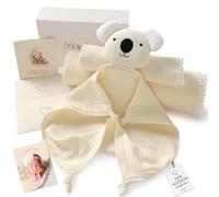 MolaBoo Cestino neonato neonato neonato - Cesto neonato neonato bambino e ragazza - Regali mamma prima - Regali in gravidanza originali - Coperta mussola - Doudou Bebe