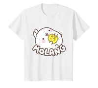 Molang Piu Piu Abbraccio Carino Anime Coniglio Bambini Maglietta