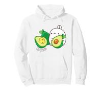 Molang & Piu Piu Avocado Anime Coniglio Felpa con Cappuccio