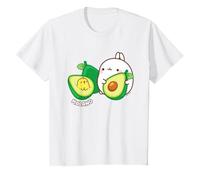 Molang & Piu Piu Avocados Anime Coniglio Bambini Maglietta