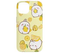 Molang Piu Piu Carino Bunny Pulcino Giallo Pastello Frutta Divertimento Custodia per iPhone 14
