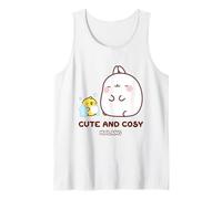 Molang & Piu Piu Carino E Accogliente Anime Canotta