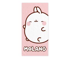 Molang Towel Pink 150 x 75 cm