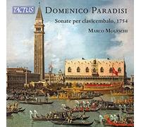 Domenico Paradisi – Sonate per clavicembalo (1754) – CD – Tactus