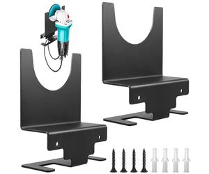 Molbory 2 Supporti per Smerigliatrice Angolare, Montaggio a Parete, Acciaio al Carbonio, Per Tutte le Marche, Accessori per Smerigliatrice Angolare per Taglierine, Lucidatrici