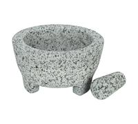 Molcajete Mortaio e Pestello Grigio/Granito