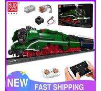 MOLD KING 12007 Auto Tecnica Giocattoli L'APP & RC Motorizzato BR18 201 Tedesco Express Treno Modello Building Blocks Mattoni Regalo Per Bambini