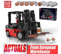 MOLD KING 13106 Giocattoli per auto tecniche L'APP MOC-3681 RC Carrello elevatore personalizzato Modello Building Blocks Mattoni Regalo di Natale per bambini