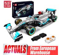 Mold King 13171 Technical Car Building Block il telecomando F1 Racing Car Building Set Assembly Car Toys Kid Christmas Gift