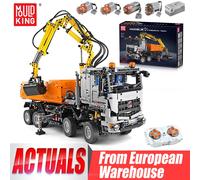 Mold KING 19007 Technical Car Toys l'app e RC motorizzato pneumatico Arocs modello di camion Building Blocks mattoni regalo di natale per bambini