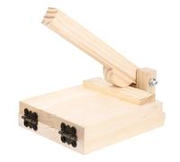 Mold per Sfoglia di Ravioli in Legno, Manico Ergonomico | Materiali Alimentari, Superficie Liscia e Buona Texture, Leva Stabile, per Preparazione Domestica e Cucina