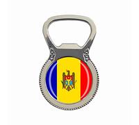 Moldavia Bandiera Nazionale Frigo Magnete Apribottiglie Turistico Souvenir Collezione Regalo Frigorifero Adesivo Magnetico