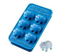 Molde De Hielo Para Whisky | Molde De Bandeja Con 6 Cavidades De tamo Pigmeo,Bandejas De 3D De Silicona Para Fiestas - Para Bar Whisky Cócteles Congelador Bebidas De Fiesta Amantes