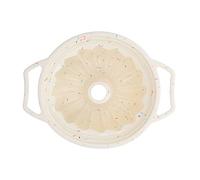 Molde de pastel anular hueco de gel de sílice, herramienta de horneado fácil de limpiar para mousse, molde de silicona con ranuras antiadherente de forma elegante, ligero y apto