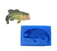 Molde de silicona para pez lubina A207 de First Impressions Molds