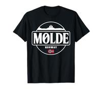 Molde Norway City Travel Urban Explorer Abbigliamento Maglietta