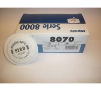 Moldex 8070 Filtro Antiparticolato Filtri Per Serie 8000, 5000 & 4000 8 Per Scatola
