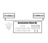 Molding Inferiore Del Portellone Ford Pickup 1973-79, Bronco 78-79 Con Clip