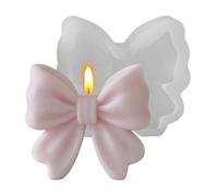 Molds for Candles - Non stick fai da te Cute Bow | Candle Making Molds for Wax, Epoxy, Plaster, Soap, Home Decor, Art Projects, Birthday, Wedding, Party Crafting