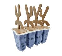Molds With Sticks | Reusable Pop Moulds Creative Ice Cream Molds 5.91x3.03x3.15inches | Easy Release, Food-Grade Homemade Moulds For Yogurt, Juice, Smoothies