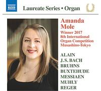Dieterich Buxtehu Amanda Mole: Alain/J.S. Bach/Bruhns/Buxtehude/Messiaen/. (CD)