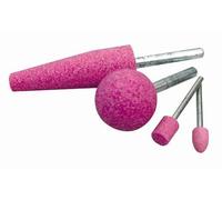 Mole con gambo da 6 mm, rosa, ideali per lucidare, usurare e modellare vari materiali.