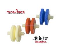 Mole di ricambio Global 555/7 per affilatoio giapponese Minosharp 550 GB o BR