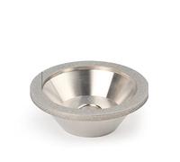 Mole diamantate, 1PC 80-600 Mesh Diamante Mola Cup Cutter Disco for Fresa Carburo di Tungsteno Temperamatite Accessorio(240 Mesh)