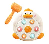 Mole Game Toy, Cartoon Duck Hammer Toy, Interactive Learning Activity, Educational Fine Motor Skill Builder, Fun Knock Play Set, Made from ABS Material, 6.3x6.3x2.09in