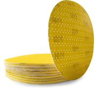 Mole in velcro 225 mm smerigliatrice a soffitto giallo multiforo muro a...