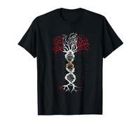 Molecola dell'albero del DNA della bandiera del Perù Orgoglio peruviano Radici peruviane Maglietta