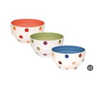 Molecuisine Set Scodella 6 Pz. Pois Multicolore