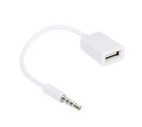 MOLERRI 3.5mm AUX Audio Plug Jack A USB 2.0 Femmina per MP3
